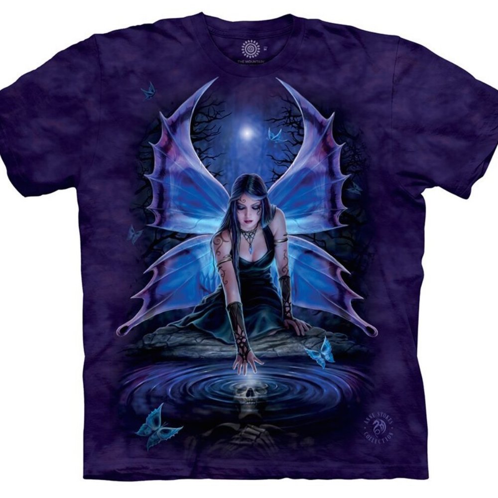 Fairy Immortal Flight Elf Butterfly Wings Magic Purple The Mountain Shirt S-2X